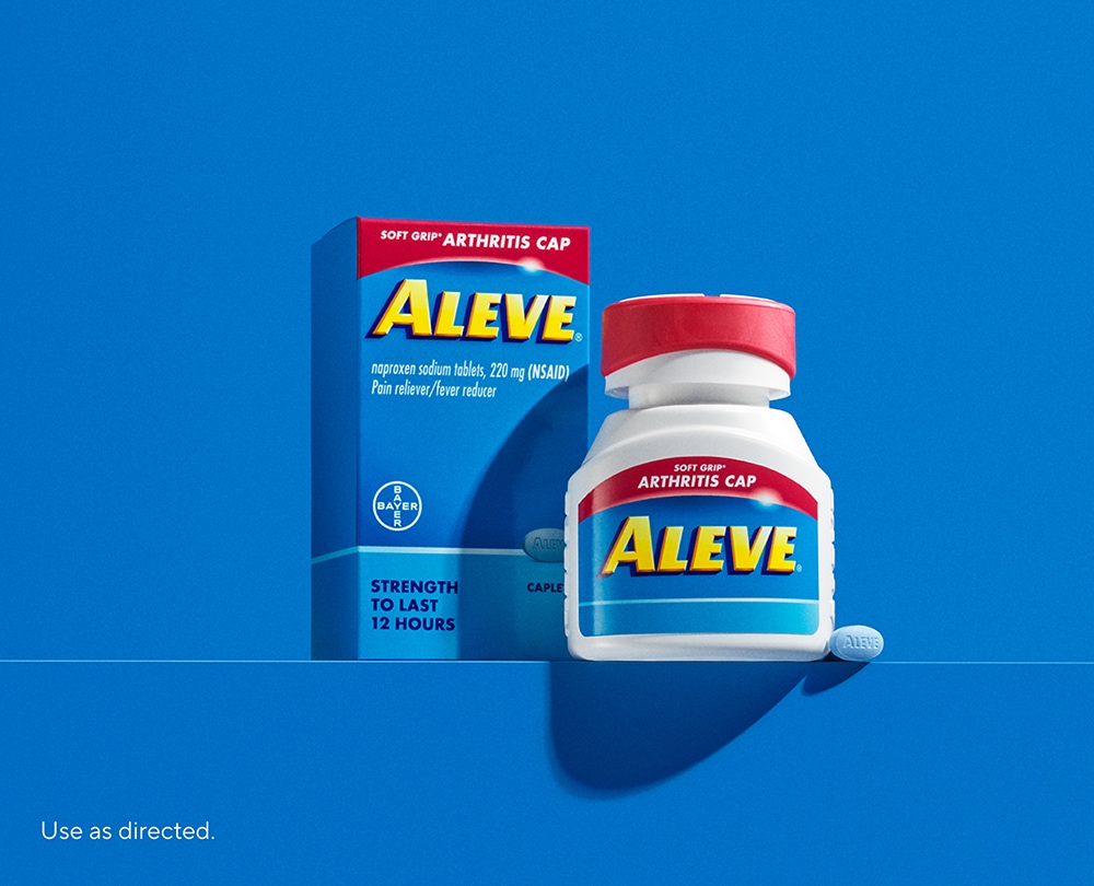 Aleve® Caplets Soft Grip® Arthritis Cap packshot 