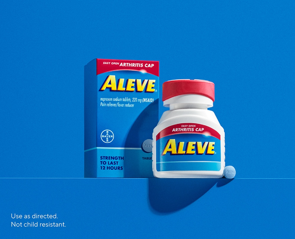 Aleve® Tablets Easy Open® Arthritis Cap packshot 